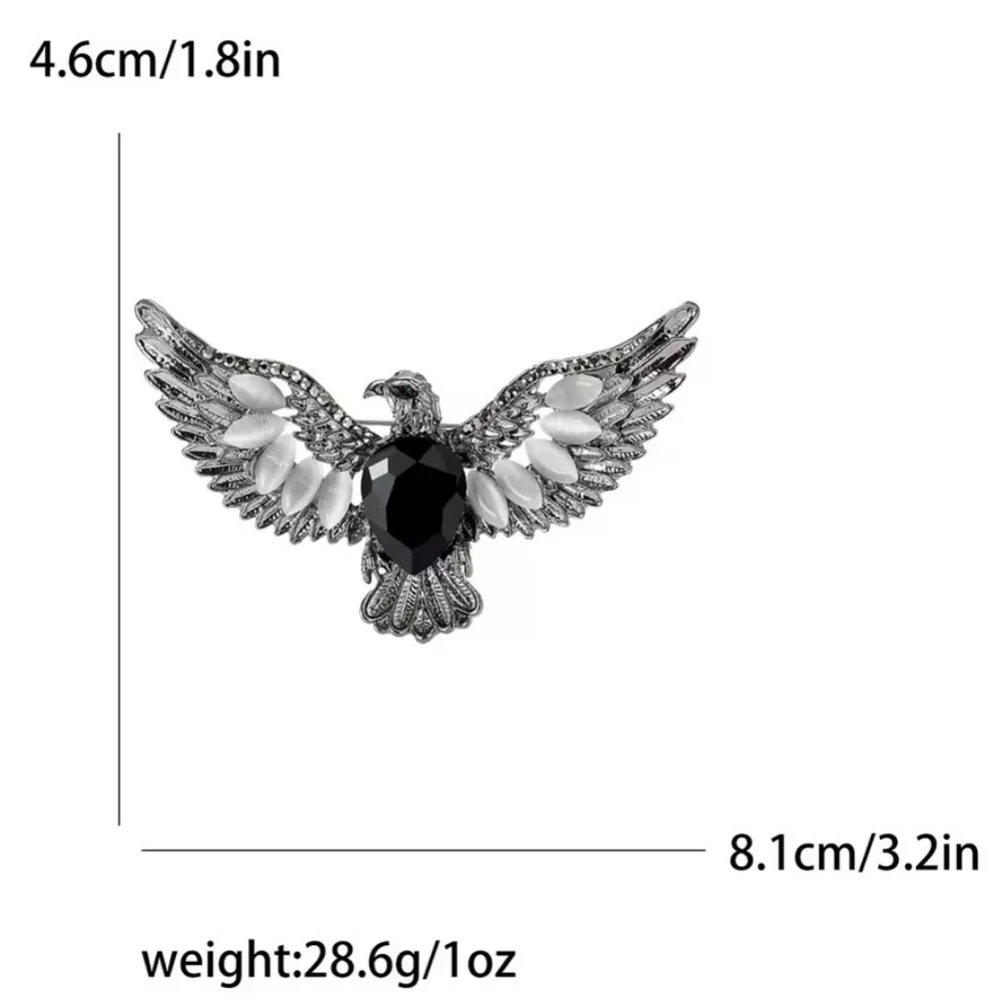 VQ Eagle Brooch
